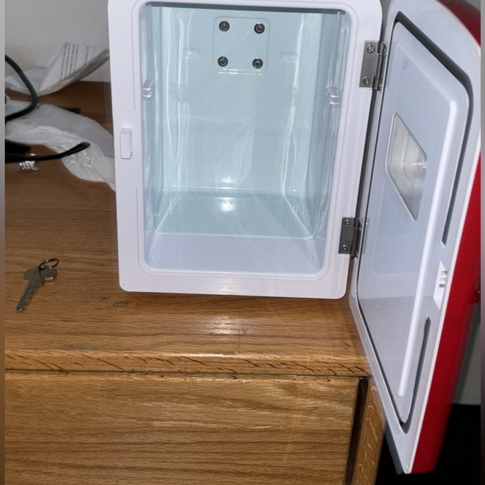 Frigidaire Portable Red Mini Fridge - Picture 2 of 6
